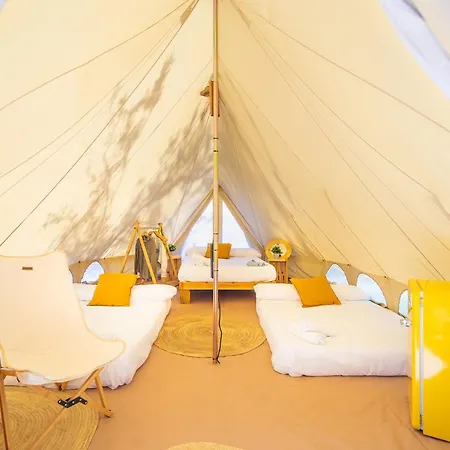 Luxury tent Kampaoh Delta Del Ebro El Poblenou del Delta